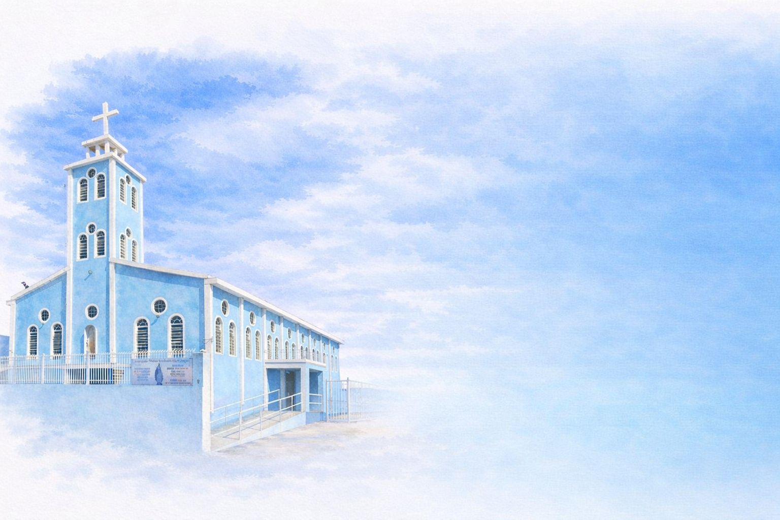 Igreja onde será a cerimônia